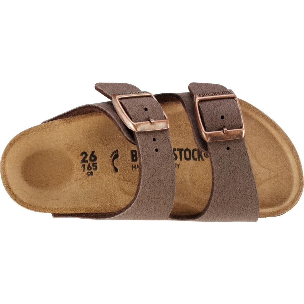 Arizona Kids Birkibuc In Mocha – Birkenstock NZ