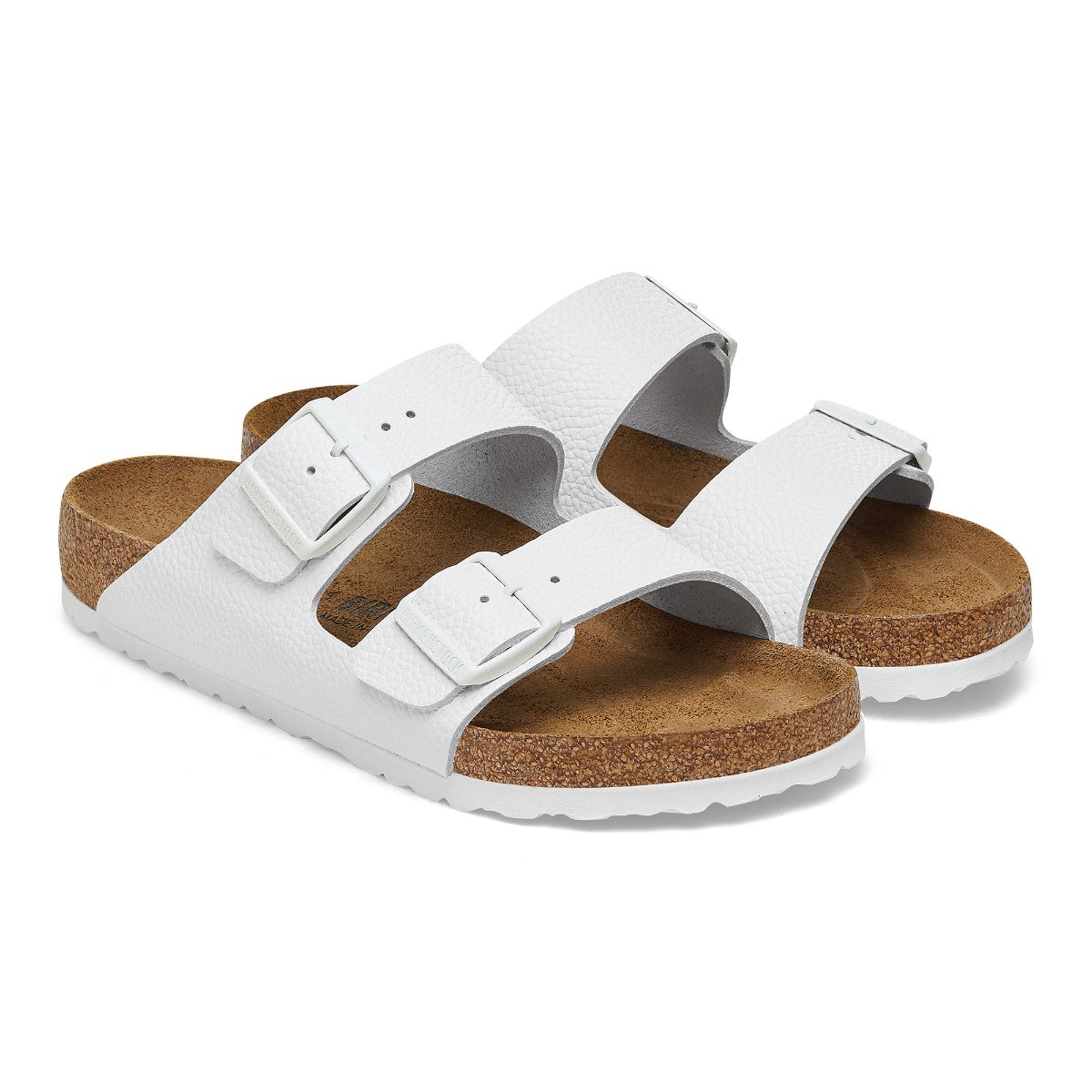 Birkenstock arizona natural store leather