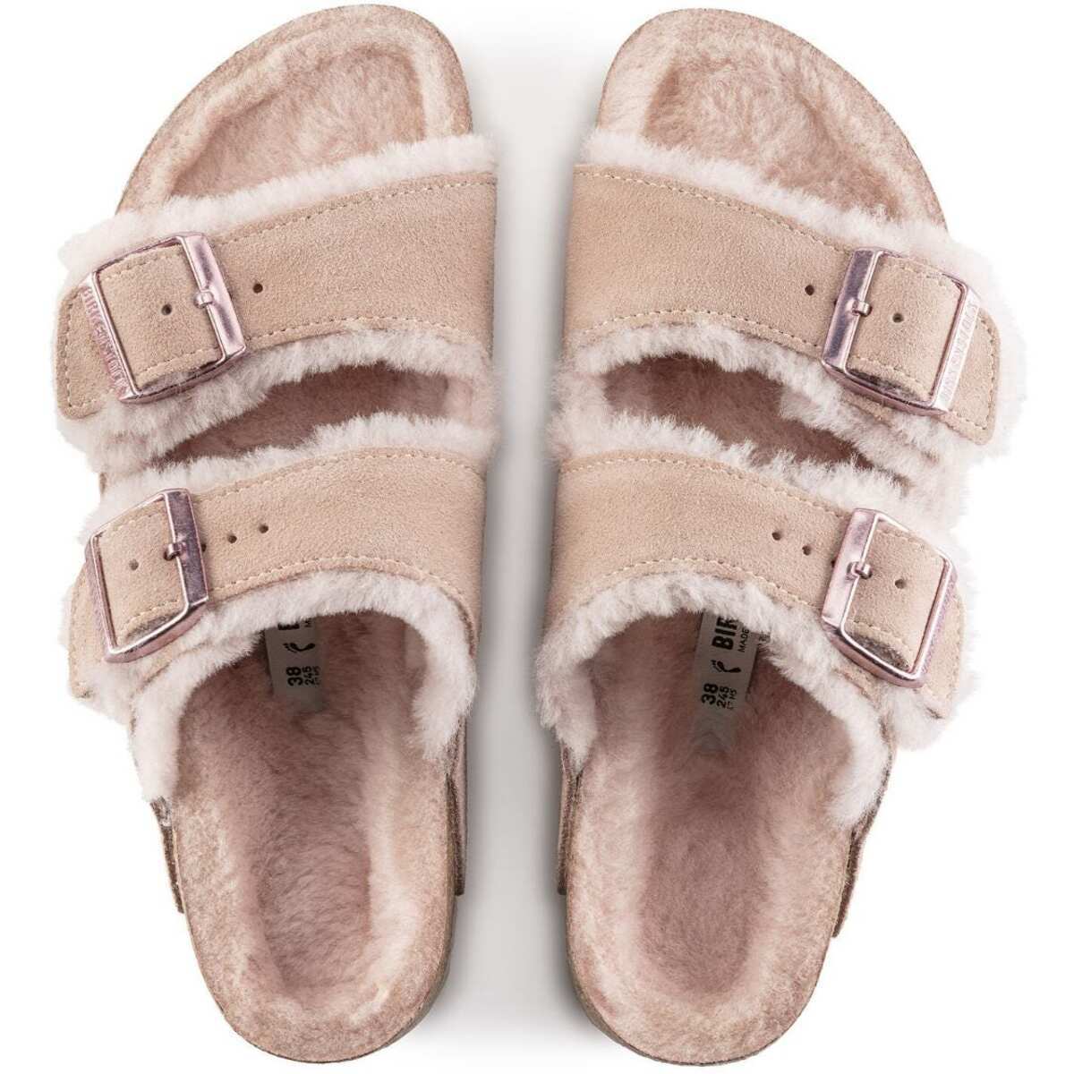 Birkenstock shearling online nordstrom