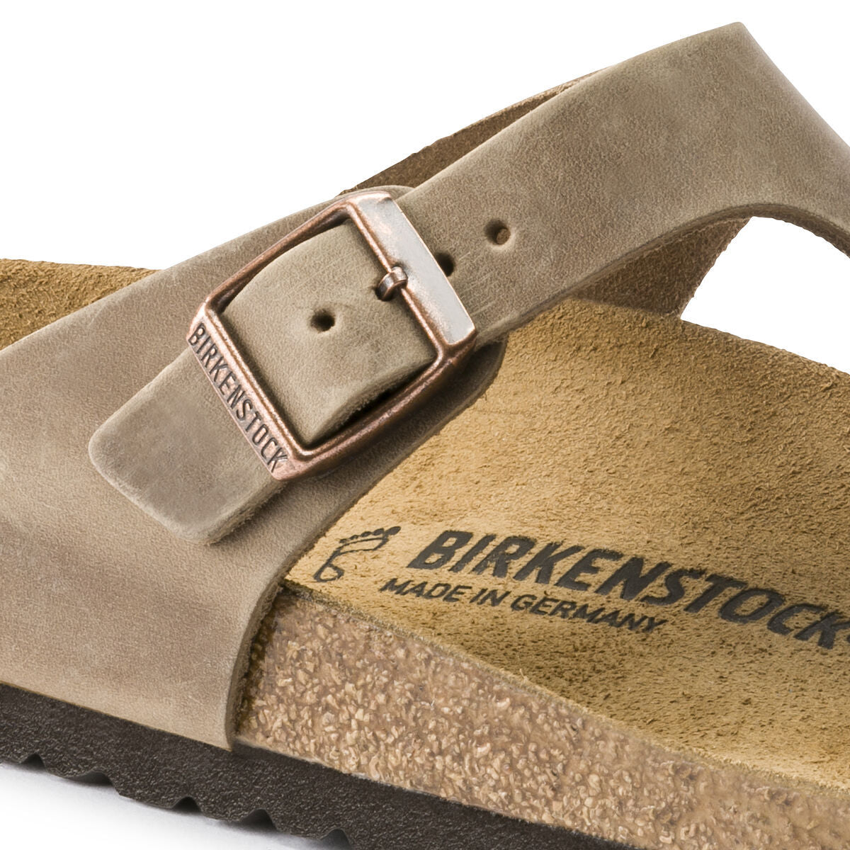 Birkenstock gizeh best sale tobacco oiled leather