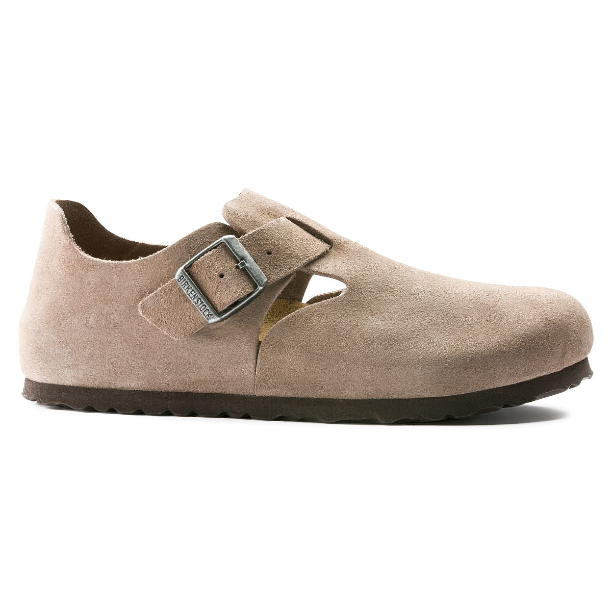 London Suede Leather in Taupe Birkenstock NZ