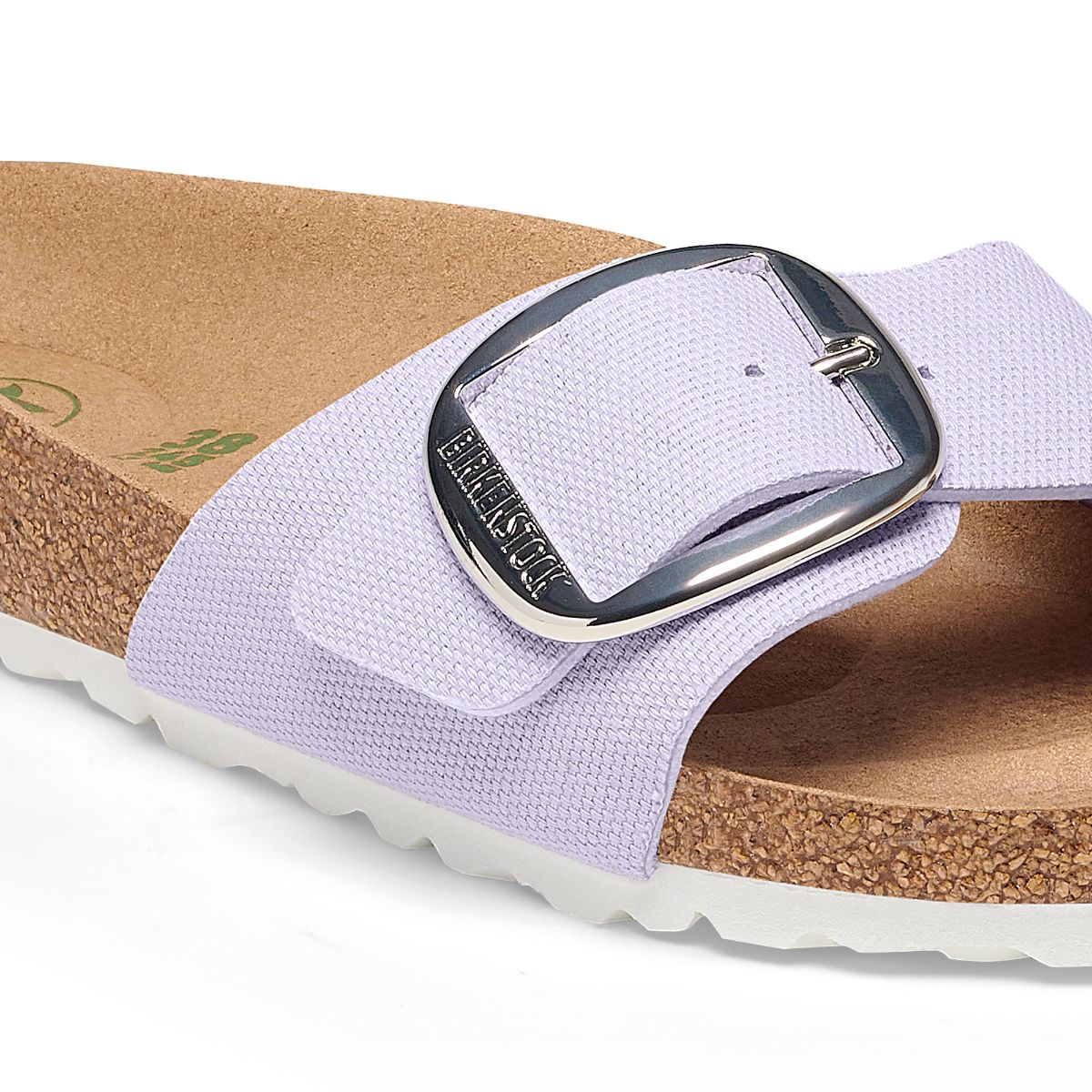 Madrid Big Buckle Textile in Purple Fog Birkenstock NZ