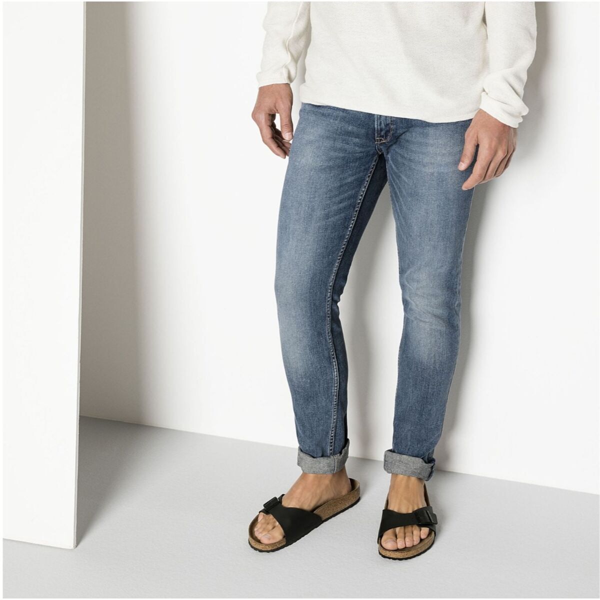 Madrid Birko Flor in Black Birkenstock NZ