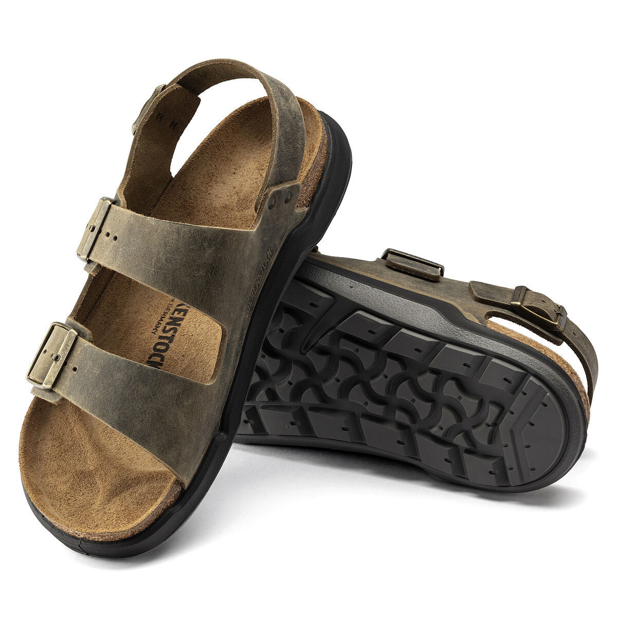 Birkenstock milano khaki new arrivals